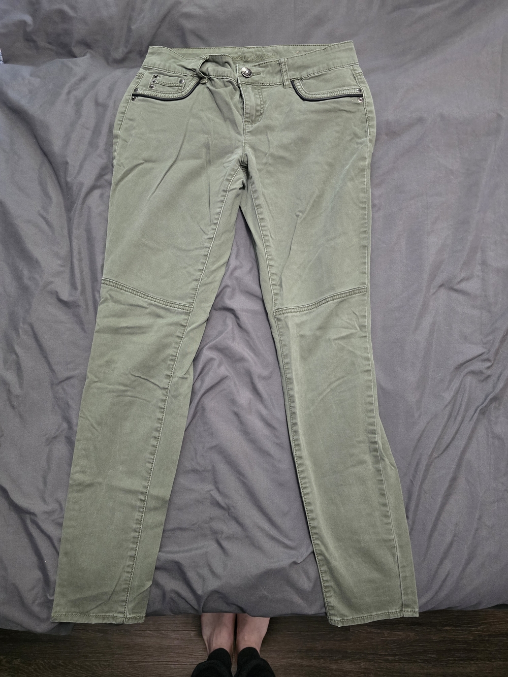 Maurices Olive Green Women’s Jeggings